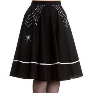 Hell Bunny Miss Muffet Skirt Small